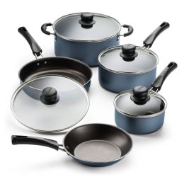 9-Piece Non-stick Cookware Set Blue
