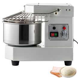 Commercial Food Mixer, 7.3Qt Capacity, 450W Dual Rotating Dough Kneading Machine with Food-grade Stainless Steel Bowl
