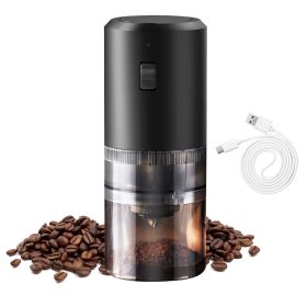 Electric Cordless Coffee Bean Grinder Rechargeable Battery 5 Levels Coarseness Ceramic Core Portable Coffee Grinder With Removable Cup For Espres