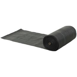Weed Barrier Landscape Fabric, 5oz Heavy Duty Woven Weed Control Fabric For Landscaping (Option: Black)