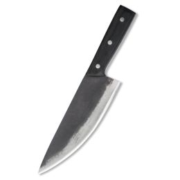 High Carbon Steel Household Fish Killing And Bone Removing Knife (Option: Black)