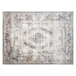 8x10 Boho Area Rug, Machine Washable Carpet For Living Room, Bedroom, Dining Room, Kitchen, Home Office, Brown (Option: Brown)