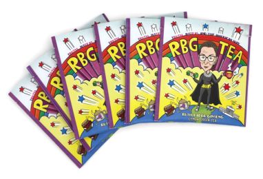 Ruth Bader Ginseng (RBG): Organic Lemon Ginseng Green Tea (Caffeinated) (Ruth Bader Ginsburg) (size: 20pk (Eco Choice - No Cube))