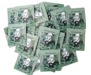 ShakeSpearmint: Organic Spearmint Herbal Tea (Herbal / Caffeine Free) (William Shakespeare) (size: 100pk (Bulk))