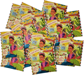 FriTÉ Kahlo: Organic Watermelon Rose Hibiscus Tea (Herbal / Caffeine Free) (Frida Kahlo) (size: 100pk (Bulk))